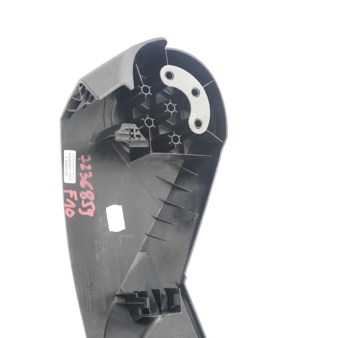 Cache Siège Extérieur Gauche Siège Avant pour BMW F07 F10 F11 à propos du numéro de pièce 7236859 BMW F07 F10 F11 Cache Siège Extérieur Gauche Siège Avant - SKU 7236859-2 - Numéro de pièce 7236859