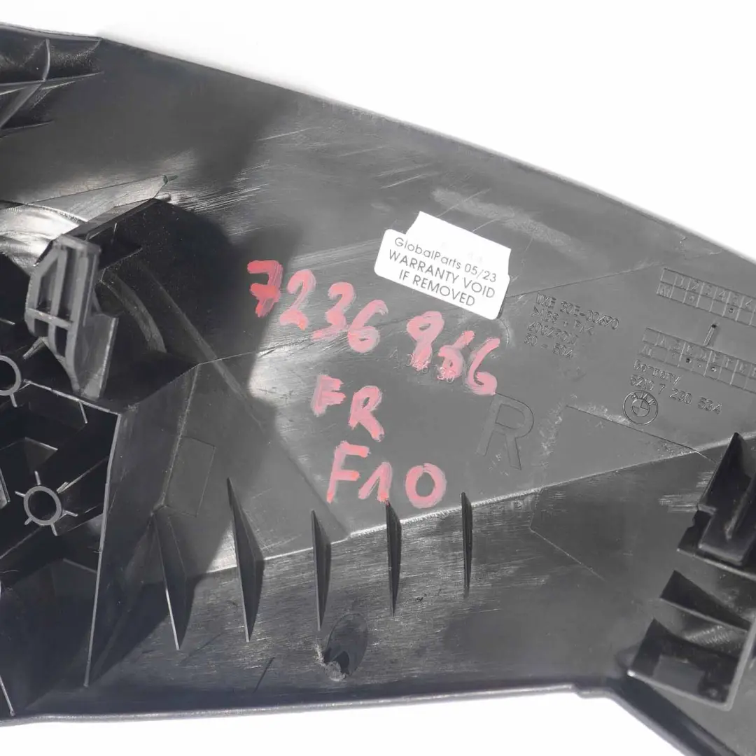  Vorder sitz bezug BMW F07 F10 F11 Verkleidung außen rechts schwarz 7230534 - SKU 7236860-1 - Teilenummer 7236860