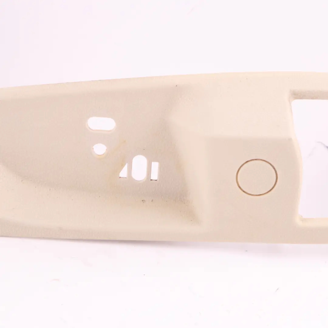 Trim Front Right O/S Switch Panel Cover Elfenbeinweiss 7230534 to BMW F07 GT Seat with Part number 7236866 BMW F07 GT Seat Trim Front Right O/S Switch Panel Cover Elfenbeinweiss 7230534 - SKU 7236866 - Part number 7236866