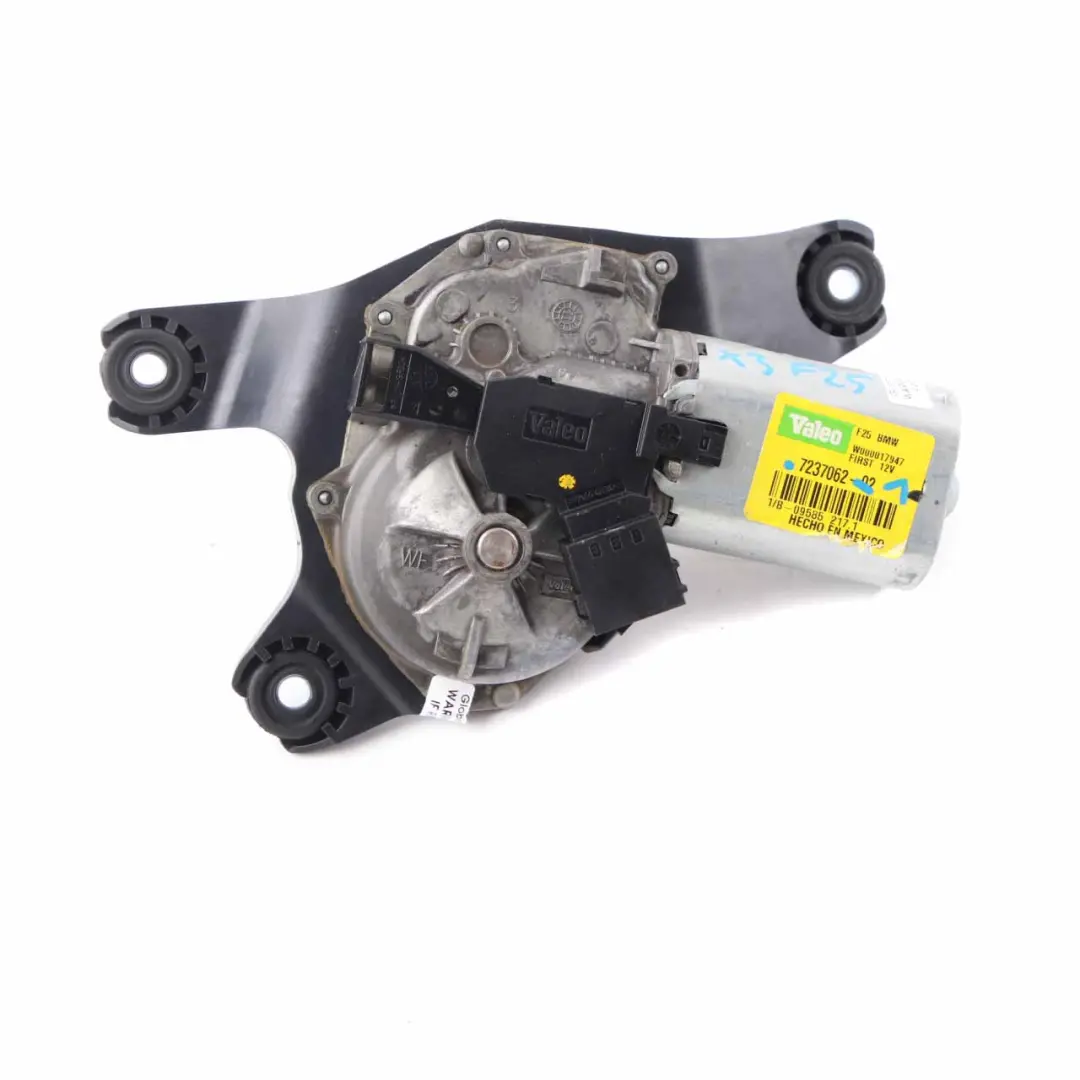 BMW X3 F25 Rear Wiper Motor Window Panel Control Unit Trunk Lid Tailgate - SKU 7237062-1 - Part number 7237062