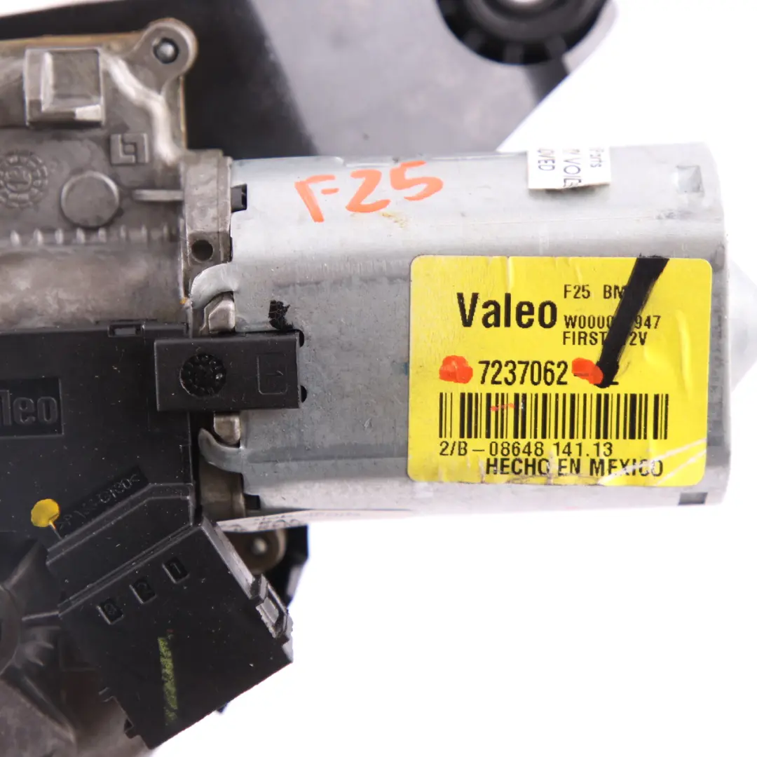Rear Wiper Motor BMW X3 F25 Window Pane Control Unit Trunk Lid Tailgate - SKU 7237062 - Part number 7237062