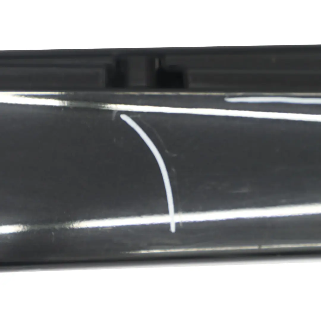 BMW F10 F11 Cache seuil de porte Jupe Panneau Droit Noir Saphir - 475 - SKU 7237082-BS - Numéro de pièce 2209828