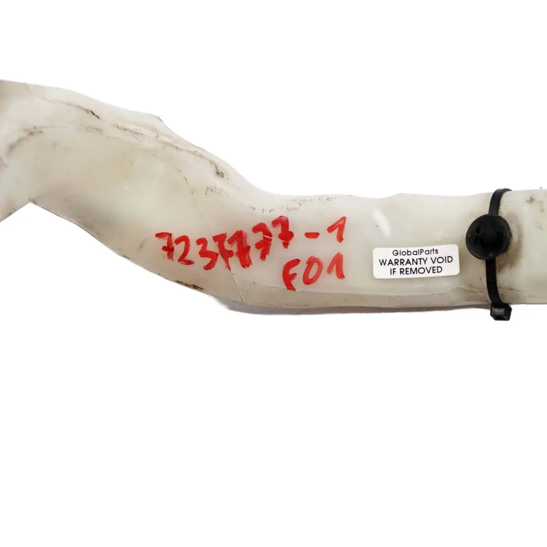 Línea cuello botella recipiente fluido Tubo llenado lavaparabrisas para BMW F01 F02 con número de pieza 7237777 BMW F01 F02 Línea cuello botella recipiente fluido Tubo llenado lavaparabrisas - SKU 7237777-1 - Número de pieza 7237777