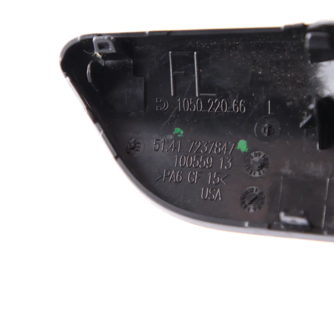 Rivestimento scheda porta pannello anteriore sinistro nero per BMW X3 F25 con numero di parte 7237847 BMW X3 F25 Rivestimento scheda porta pannello anteriore sinistro nero - SKU 7237847 - Numero di parte 7237847