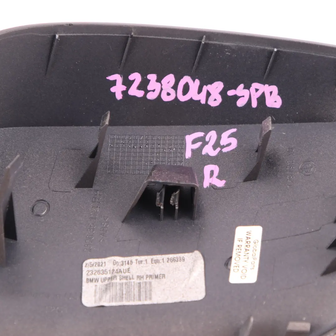 Wing Mirror Cap Casing Right O/S Sparkling Bronze B06 to BMW X3 F25 Cover with Part number 7238048 BMW X3 F25 Cover Wing Mirror Cap Casing Right O/S Sparkling Bronze B06 - SKU 7238048-SPB - Part number 7238048