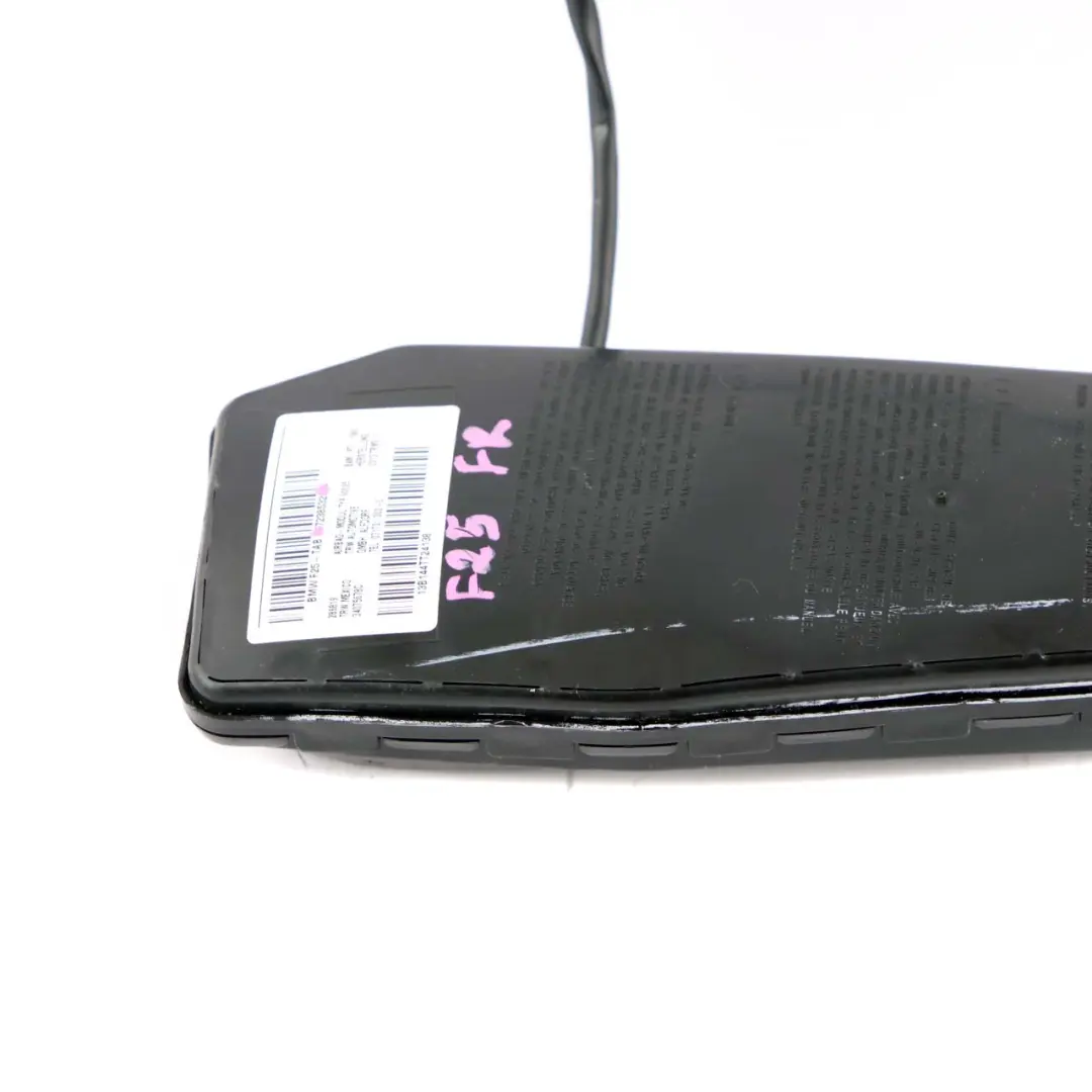 Asiento Delantero Derecho Lado Air Module Bag Negro para BMW F25 F26 con número de pieza 7238532 BMW F25 F26 Asiento Delantero Derecho Lado Air Module Bag Negro - SKU 7238532 - Número de pieza 7238532