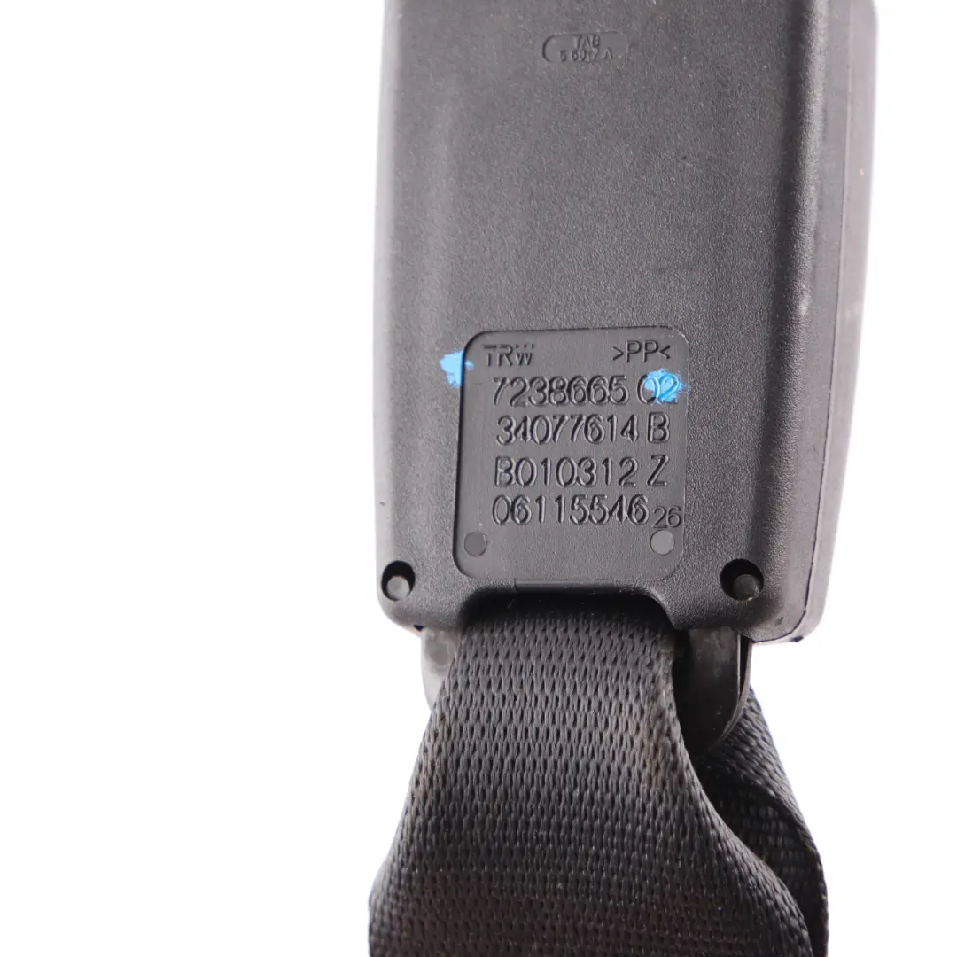 Fibbia Cintura sicurezza inferiore posteriore centrale per BMW F10 F11 con numero di parte 7238665 BMW F10 F11 Fibbia Cintura sicurezza inferiore posteriore centrale - SKU 7238665 - Numero di parte 7238665