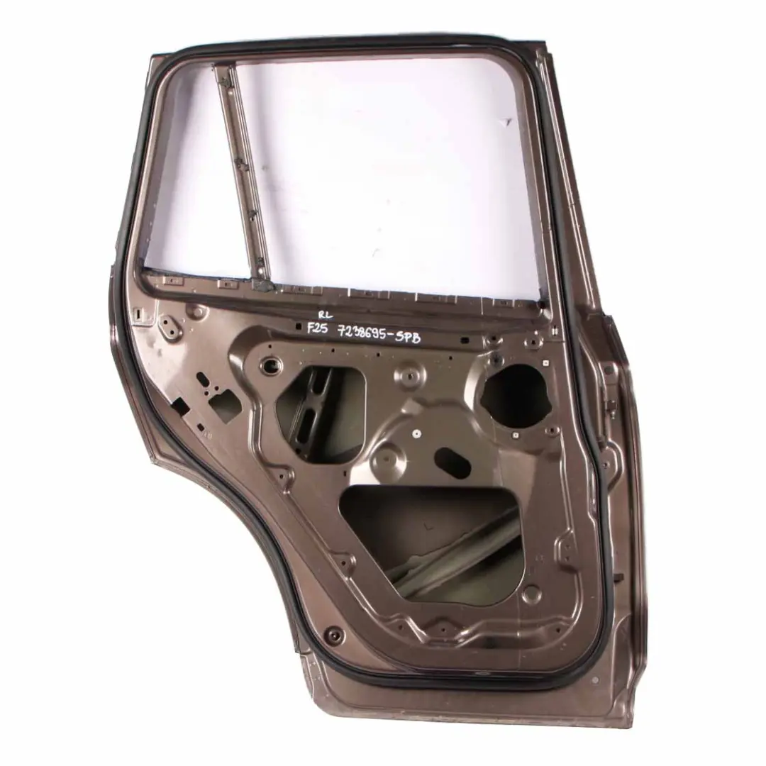 Door Rear Left N/S Sparkling Bronze Metallic - B06 to BMW X3 F25 with Part number 7238695 BMW X3 F25 Door Rear Left N/S Sparkling Bronze Metallic - B06 - SKU 7238695-SPB - Part number 7238695