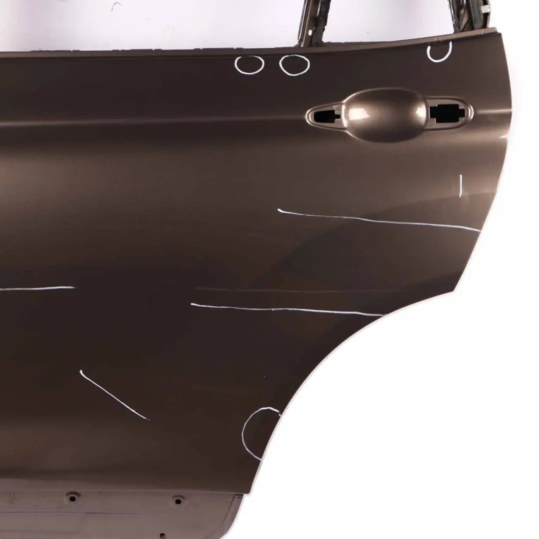 Door Rear Left N/S Sparkling Bronze Metallic - B06 to BMW X3 F25 with Part number 7238695 BMW X3 F25 Door Rear Left N/S Sparkling Bronze Metallic - B06 - SKU 7238695-SPB - Part number 7238695