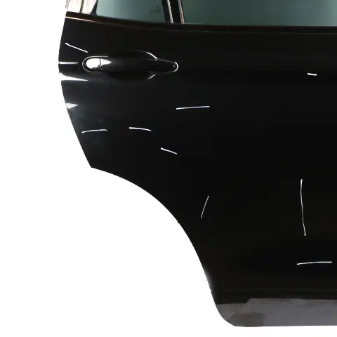 Door Rear Right O/S Black Sapphire Metallic - 475 to BMW X3 F25 with Part number 7238696 BMW X3 F25 Door Rear Right O/S Black Sapphire Metallic - 475 - SKU 7238696-BS1 - Part number 7238696