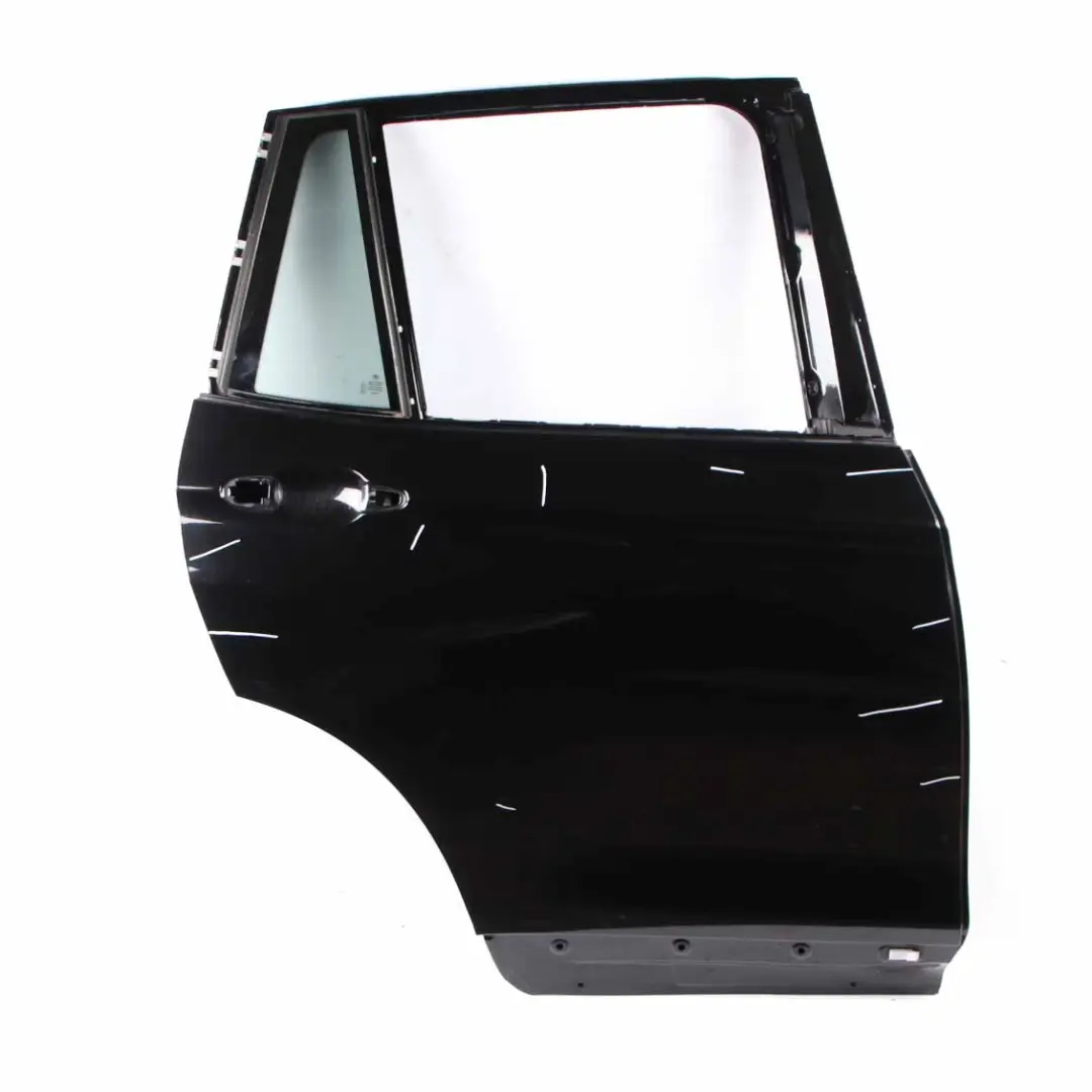 Door Rear Right O/S Schwarz 2 Black - 668 to BMW X3 F25 with Part number 7238696 BMW X3 F25 Door Rear Right O/S Schwarz 2 Black - 668 - SKU 7238696-SCH - Part number 7238696