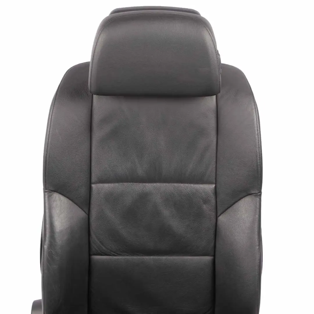 Negro Cuero Delantero Derecho Asiento 7249382 para BMW E60 E61 LCI M Sport con número de pieza 7238916 BMW E60 E61 LCI M Sport Negro Cuero Delantero Derecho Asiento 7249382 - SKU 7238916-4 - Número de pieza 7238916