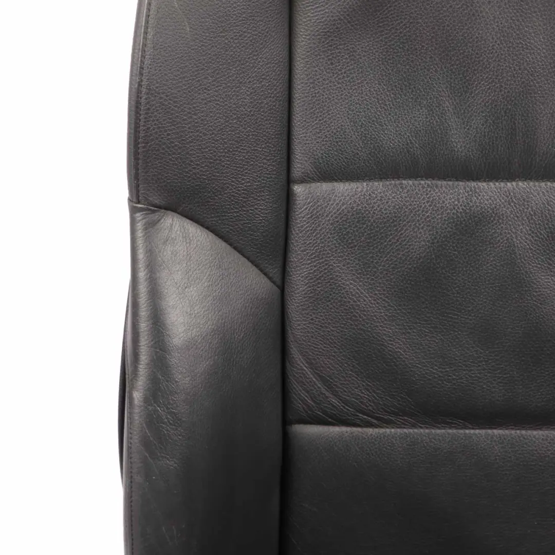 BMW E60 E61 LCI M Sport Sitz Schwarz Leder Vorne Rechts - SKU 7238916-4 - Teilenummer 7238916