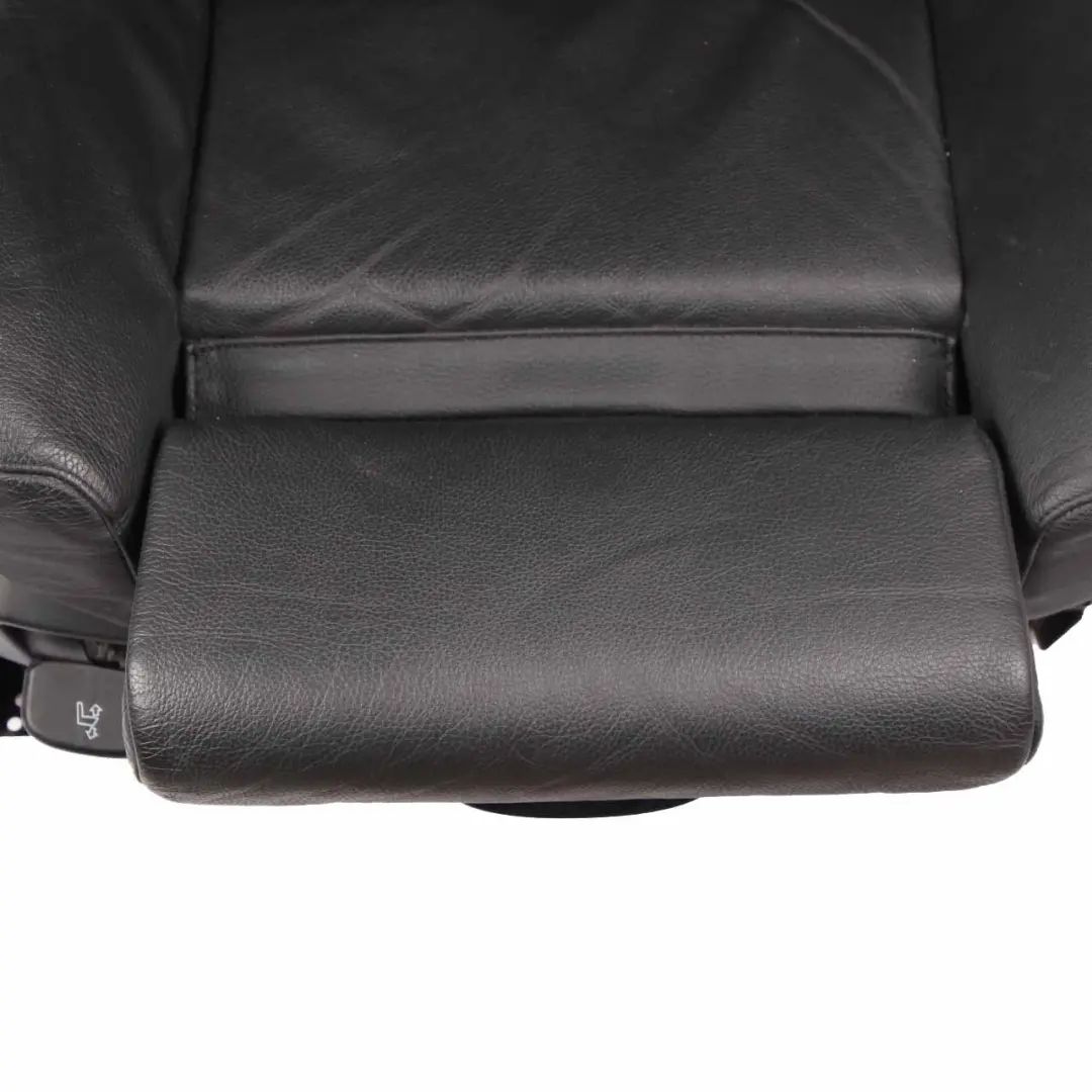 BMW E60 E61 LCI M Sport Sedile anteriore destro in pelle nera 7249382 - SKU 7238916-4 - Numero di parte 7238916