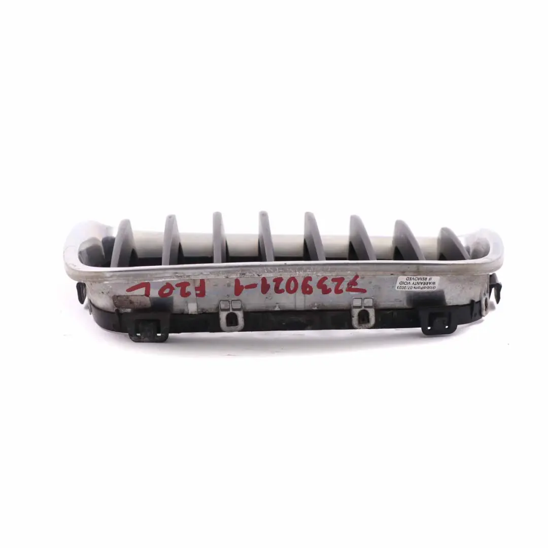 BMW F20 F21 Paraurti anteriore Griglia Centrale Rene Cromo Sinistra - SKU 7239021-1 - Numero di parte 7239021