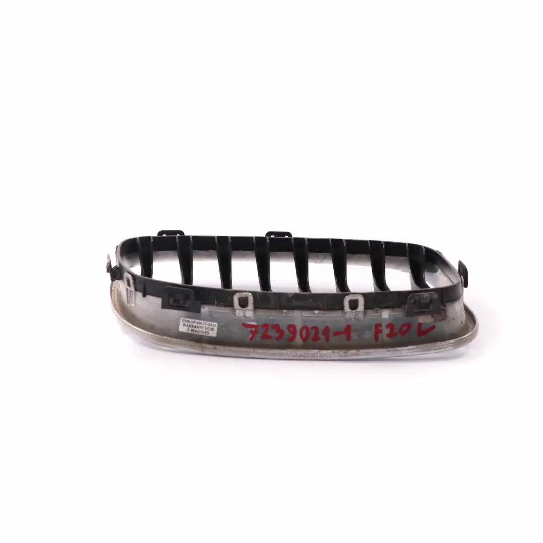 BMW F20 F21 Frontgitter Mittelgitter Calandre Avant A Gauche Chrome - SKU 7239021-1 - Numéro de pièce 7239021