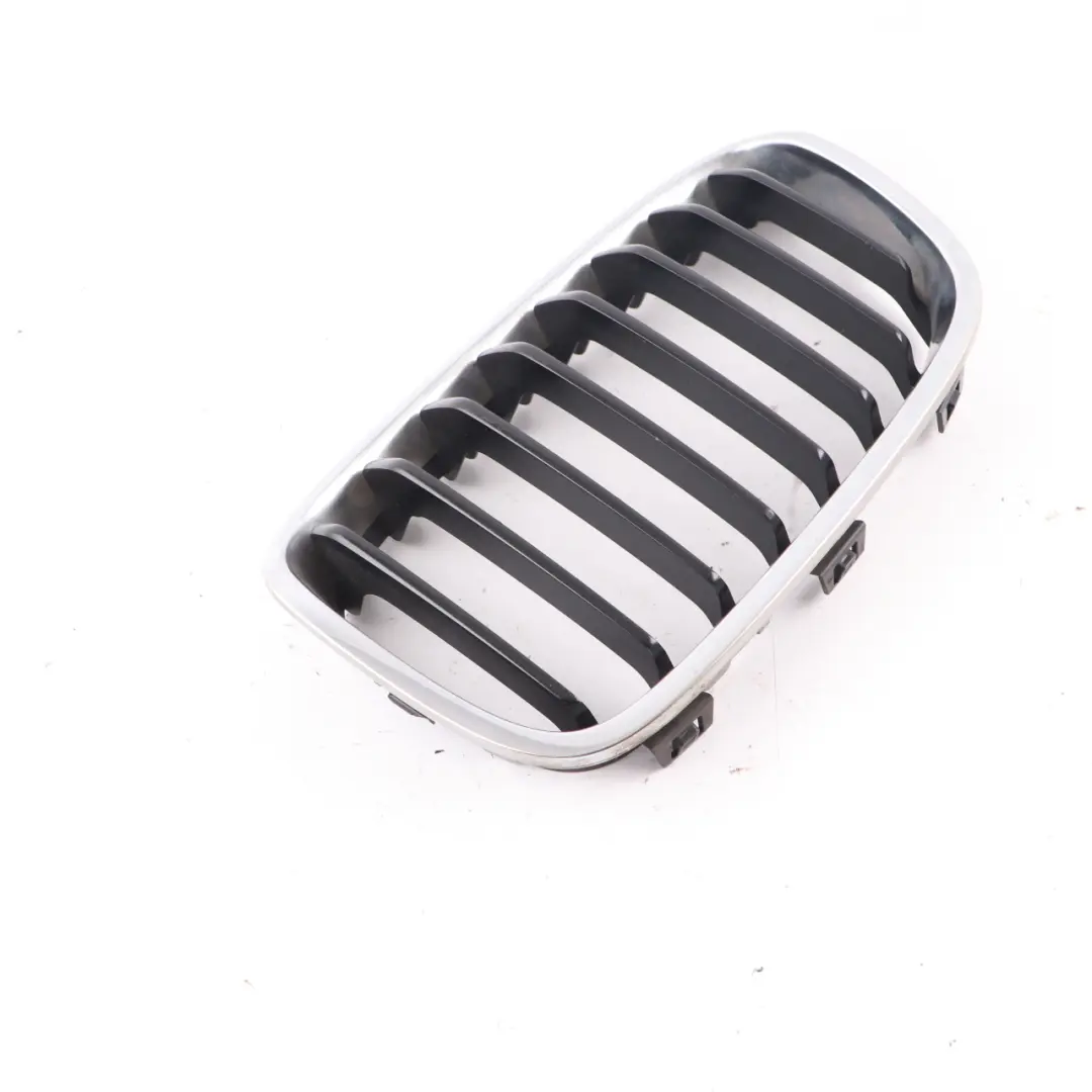 Front Left N/S Bumper Grille Centre Kidney Chrome Cover to BMW F20 F21 with Part number 7239021 BMW F20 F21 Front Left N/S Bumper Grille Centre Kidney Chrome Cover - SKU 7239021-4 - Part number 7239021