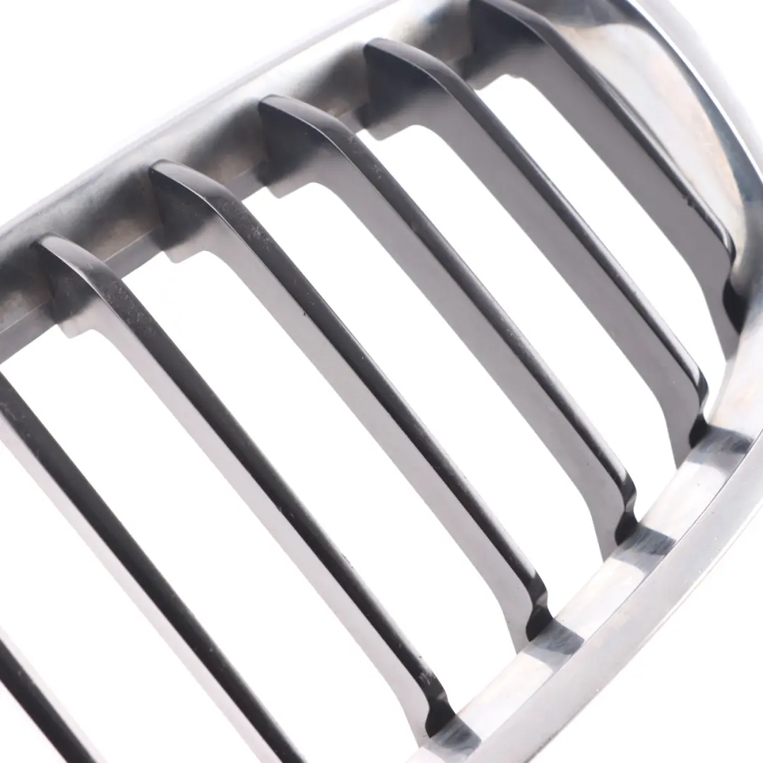 Front Left N/S Bumper Grille Centre Kidney Chrome Cover to BMW F20 F21 with Part number 7239021 BMW F20 F21 Front Left N/S Bumper Grille Centre Kidney Chrome Cover - SKU 7239021-4 - Part number 7239021