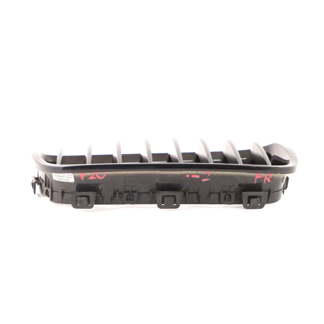 Griglia paraurti anteriore BMW F20 F21 Centro Rene Destro Nero per con numero di parte 7239022 Griglia paraurti anteriore BMW F20 F21 Centro Rene Destro Nero - SKU 7239022-2 - Numero di parte 7239022