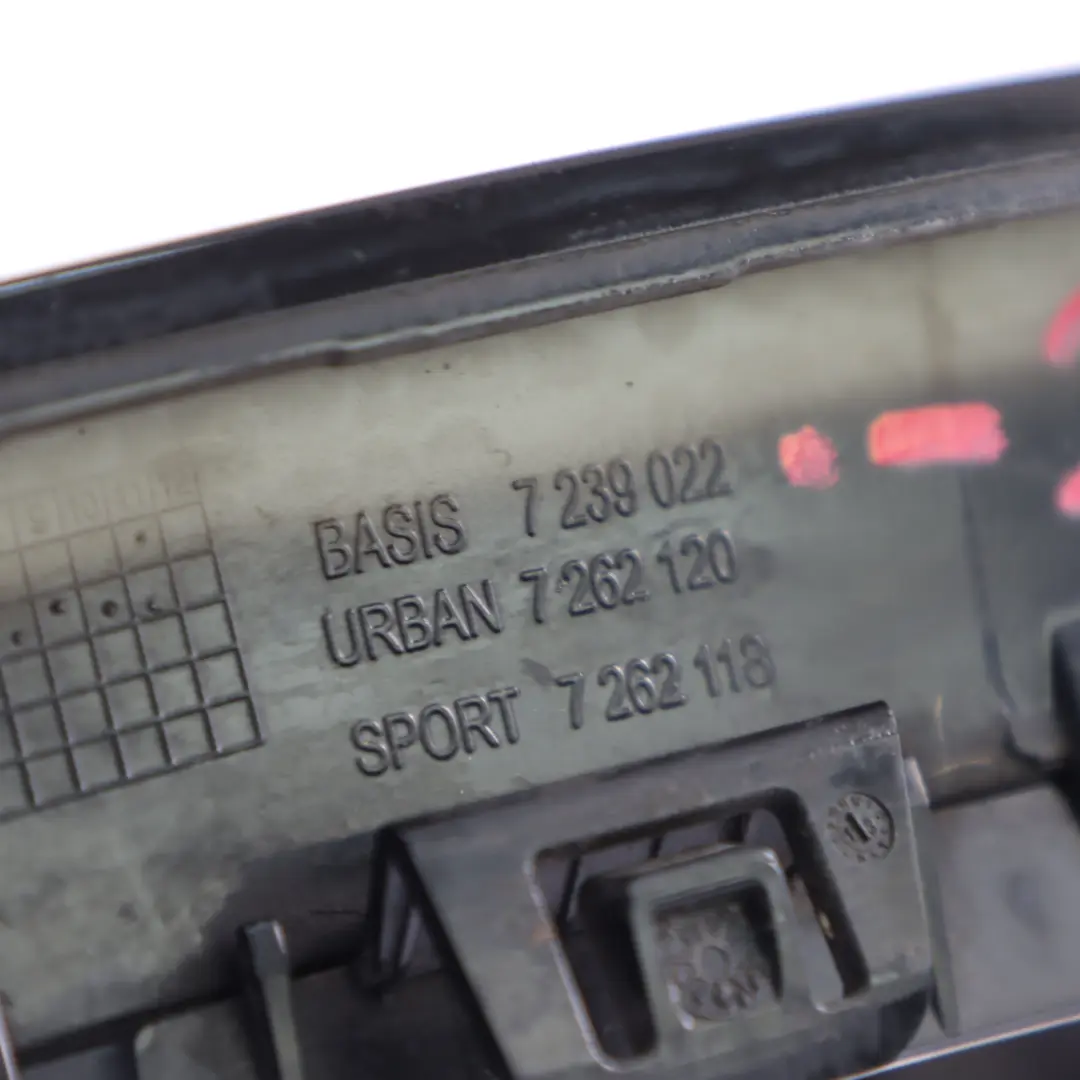  Griglia paraurti anteriore BMW F20 F21 Centro Rene Destro Nero - SKU 7239022-2 - Numero di parte 7239022