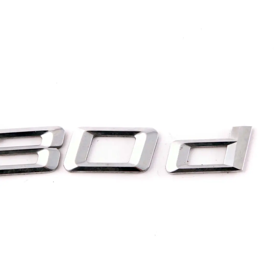 posteriore aderito Boot Trunk Lid Emblem Lettering BMW F07 530d - SKU 7239617 - Numero di parte 7239617
