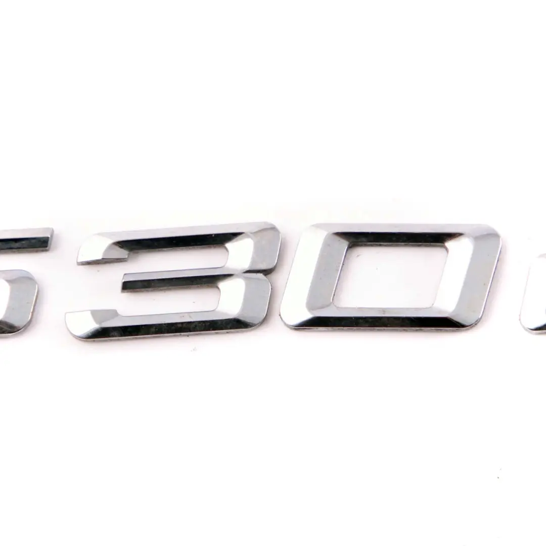 BMW F07 530d Rear Adhered Boot Trunk Lid Emblem Lettering Gran Turismo - SKU 7239617 - Part number 7239617