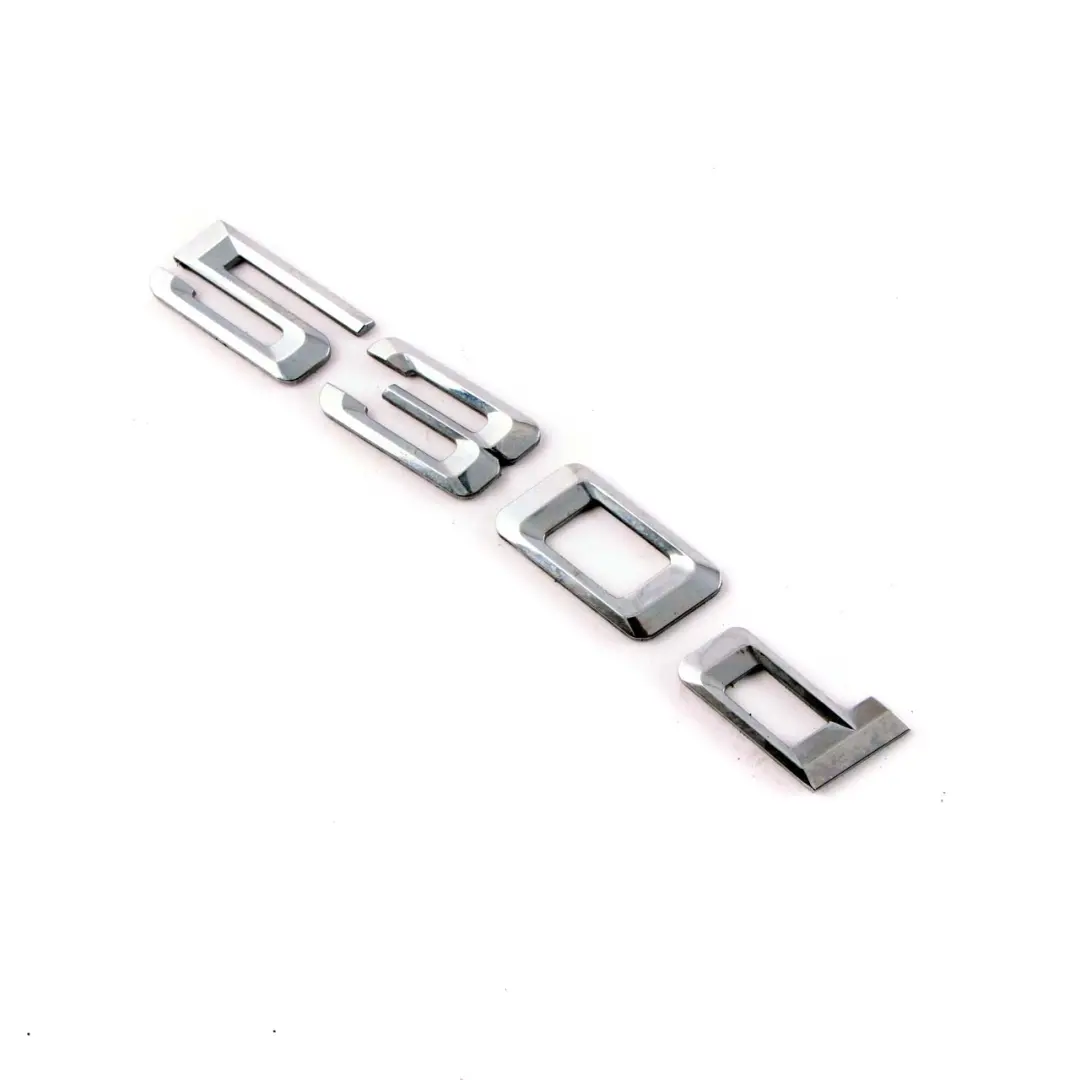 Adhered Boot Trunk Lid Emblem Lettering Gran Turismo to BMW F07 530d Rear with Part number 7239617 BMW F07 530d Rear Adhered Boot Trunk Lid Emblem Lettering Gran Turismo - SKU 7239617 - Part number 7239617