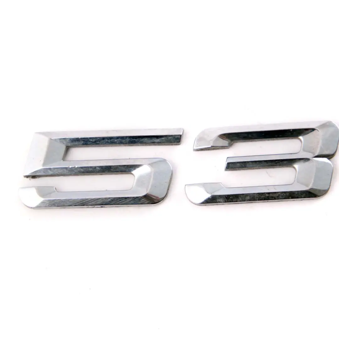 posteriore aderito Boot Trunk Lid Emblem Lettering BMW F07 530d - SKU 7239617 - Numero di parte 7239617