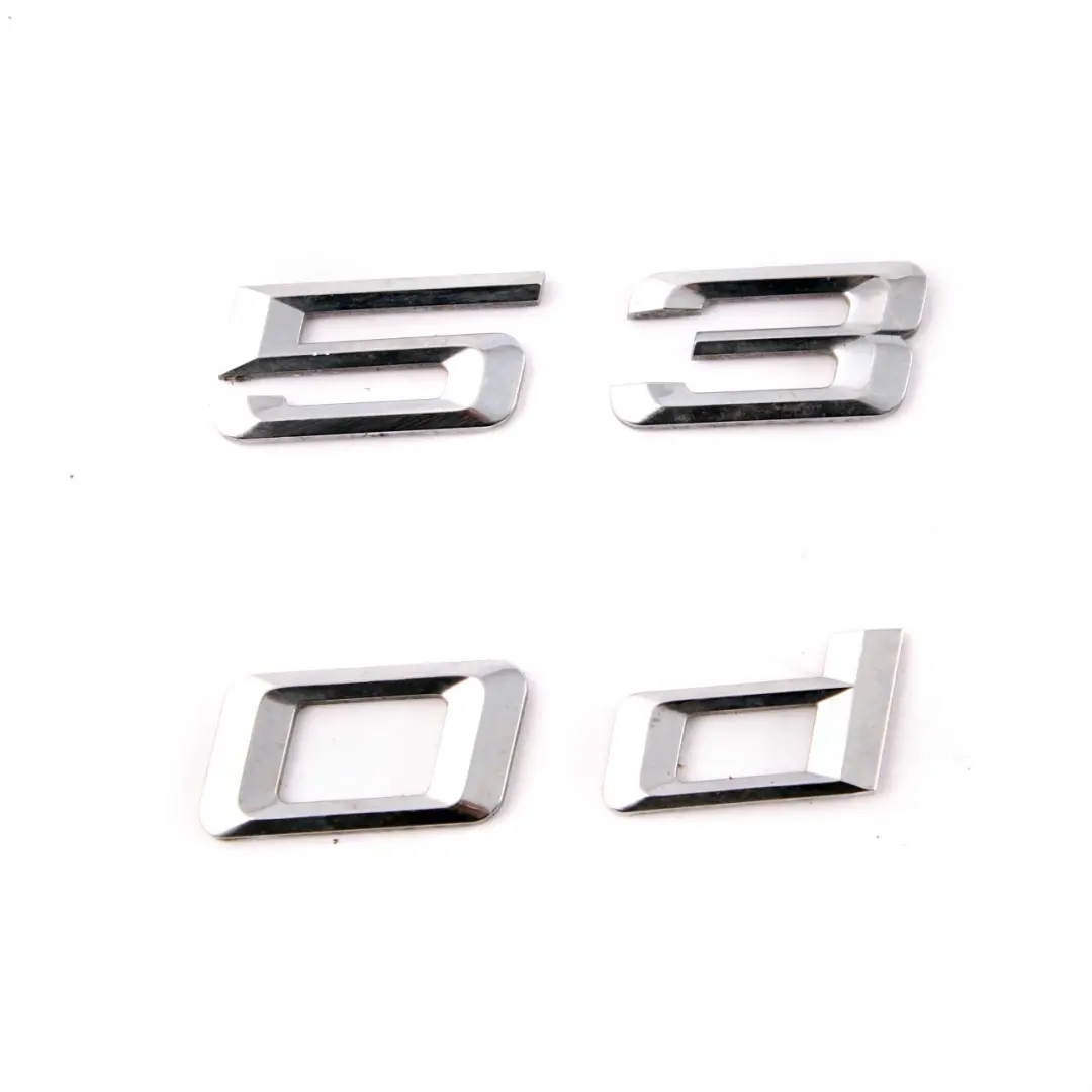 posteriore aderito Boot Trunk Lid Emblem Lettering BMW F07 530d - SKU 7239617 - Numero di parte 7239617