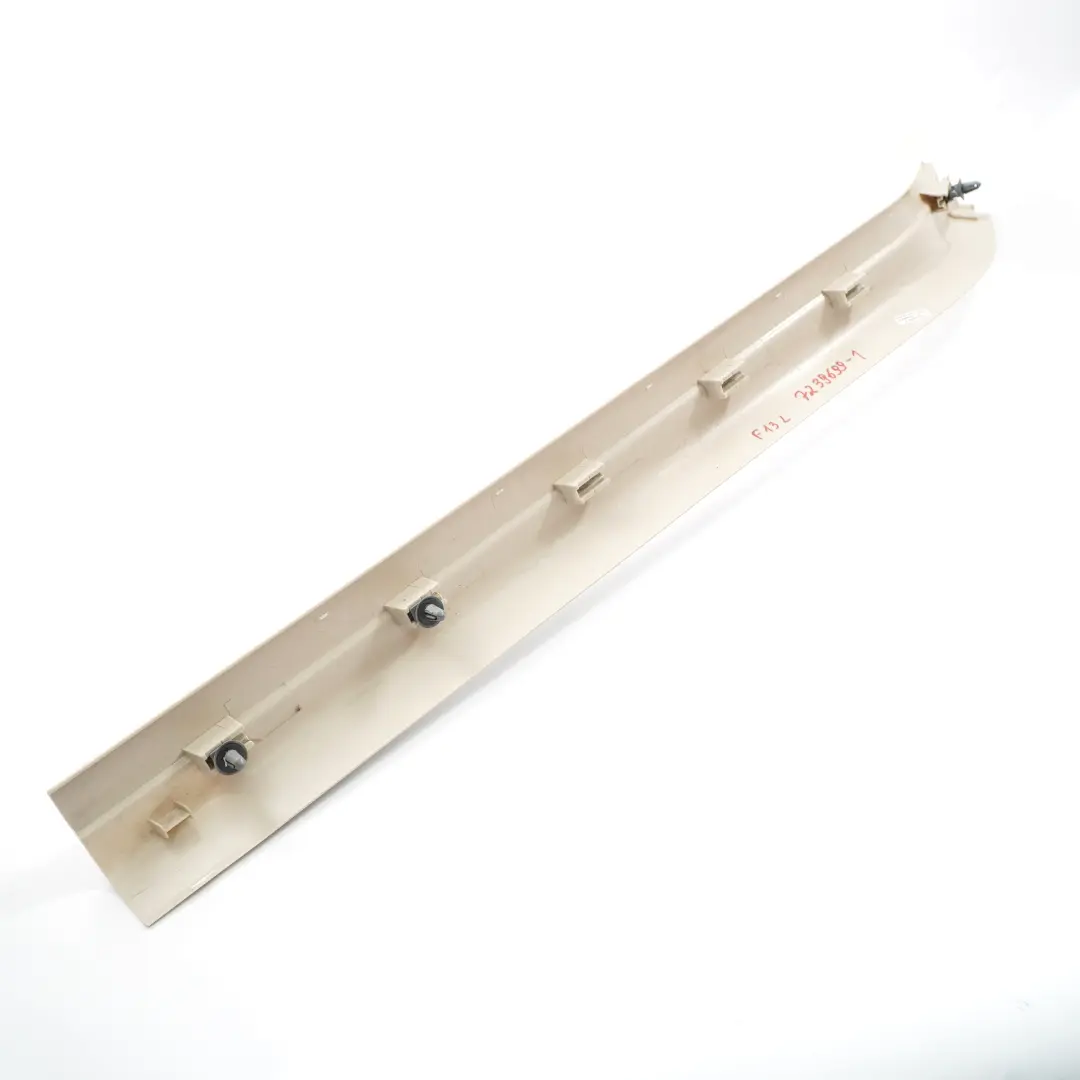  Coperchio d'ingresso BMW F13 davanzale porta anteriore sinistra piastra - SKU 7239699-1 - Numero di parte 7239699