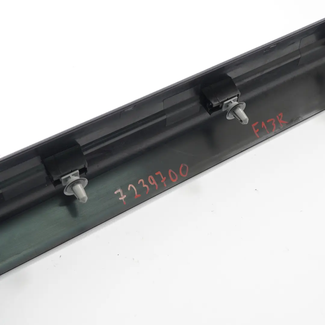 Entrance Cover BMW F12 F13 Sill Trim Door Front Right O/S Entry Plate to with Part number 7239700 Entrance Cover BMW F12 F13 Sill Trim Door Front Right O/S Entry Plate - SKU 7239700 - Part number 7239700