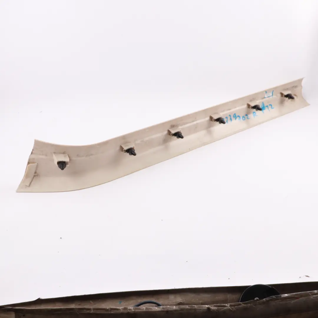 Entrance Strip BMW F12 F13 Door Cover Strip Interior Front Right O/S to with Part number 7239702 Entrance Strip BMW F12 F13 Door Cover Strip Interior Front Right O/S - SKU 7239702 - Part number 7239702
