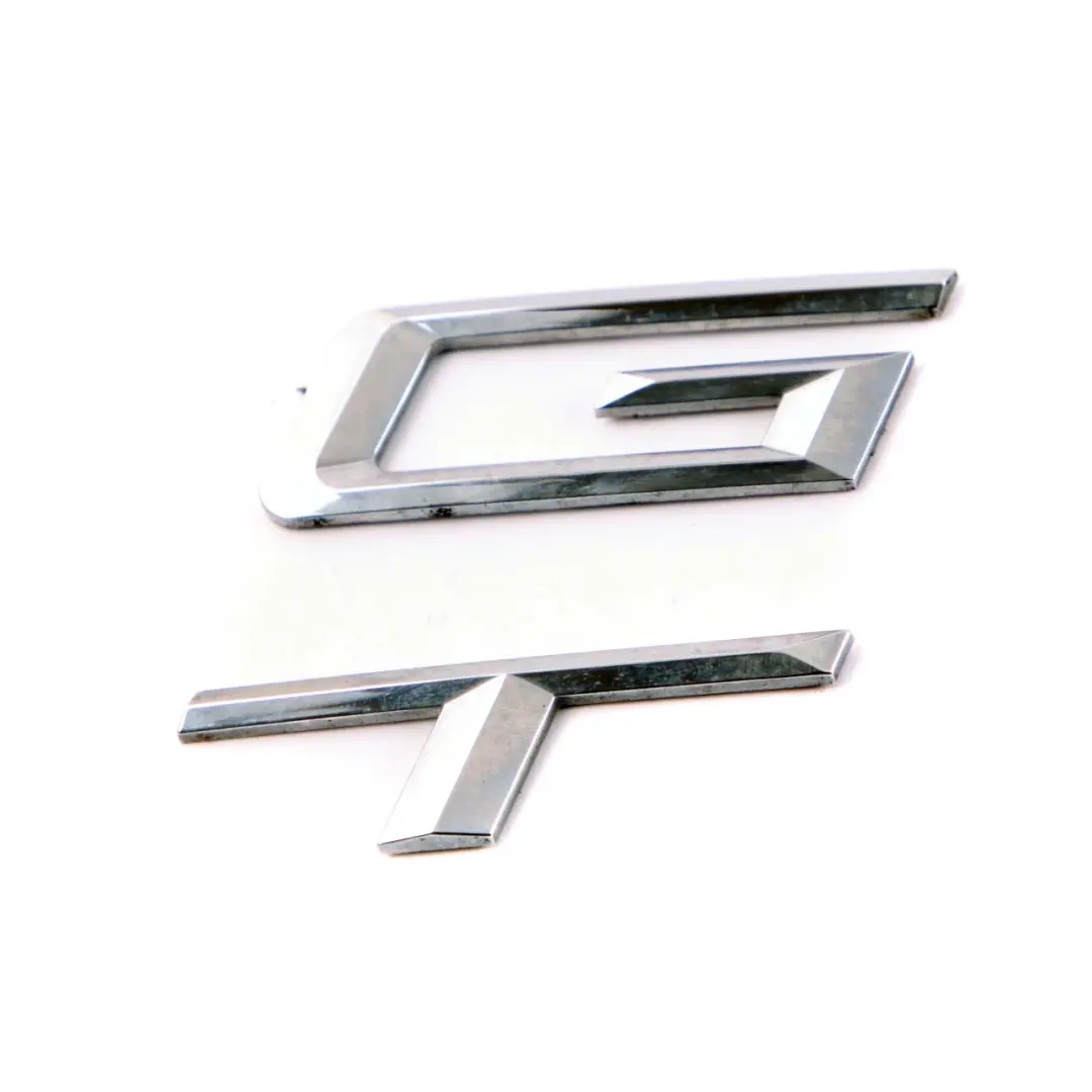 BMW F07 GT Lettrage d'emblème couvercle de coffre adhésif à l'arrière GT - SKU 7239730 - Numéro de pièce 7239730