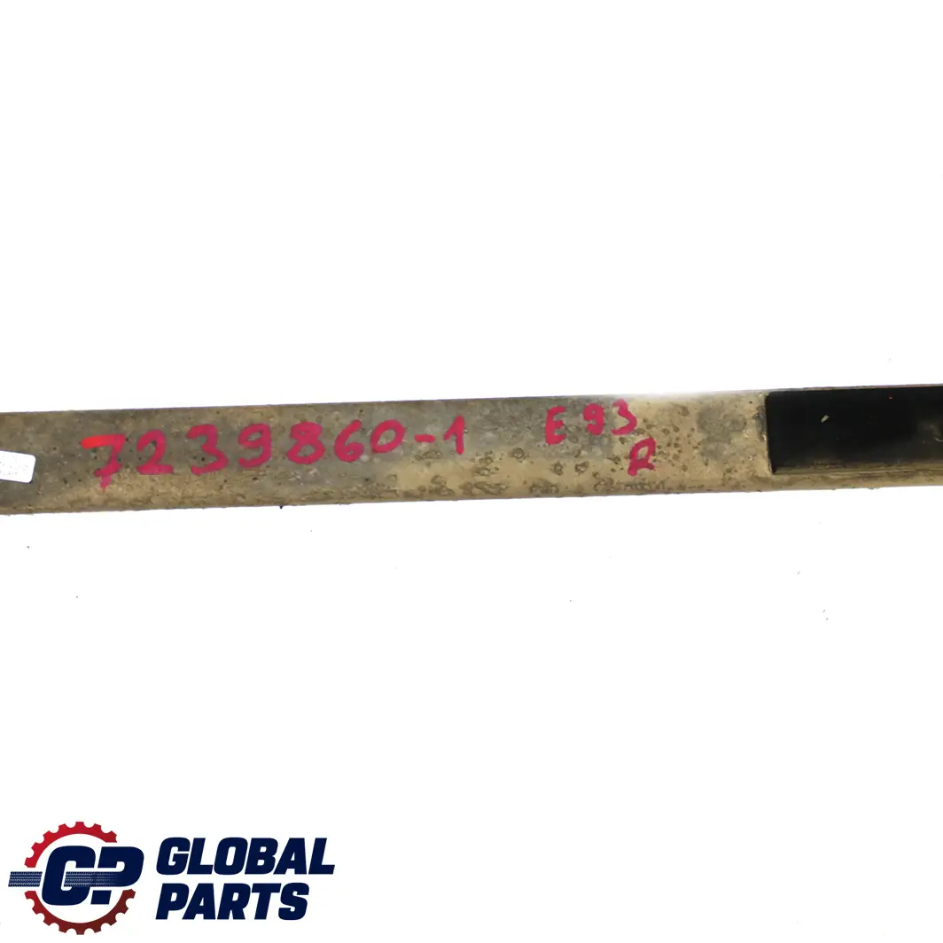 Essieu Arriere Axis Entretoise de Tension Droite pour BMW 3 E93 Cabriolet à propos du numéro de pièce 7239860 BMW 3 E93 Cabriolet Essieu Arriere Axis Entretoise de Tension Droite - SKU 7239860-1 - Numéro de pièce 7239860