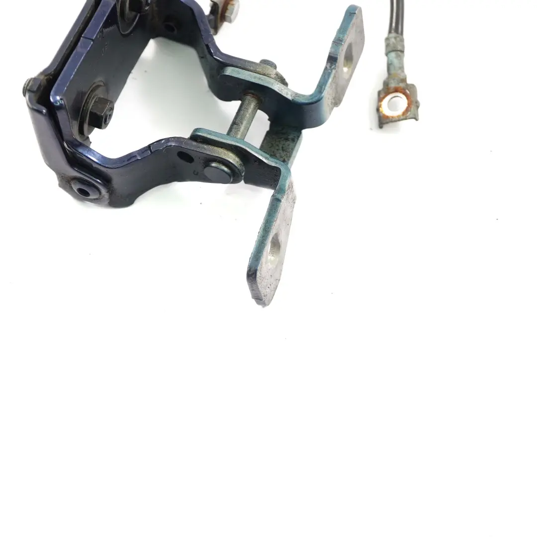 BMW 1 Series F20 F21 LCI Trunk Lid Hinge Left N/S Tiefseeblau Deep Sea Blue A76 - SKU 7239875-DSB - Part number 7239875