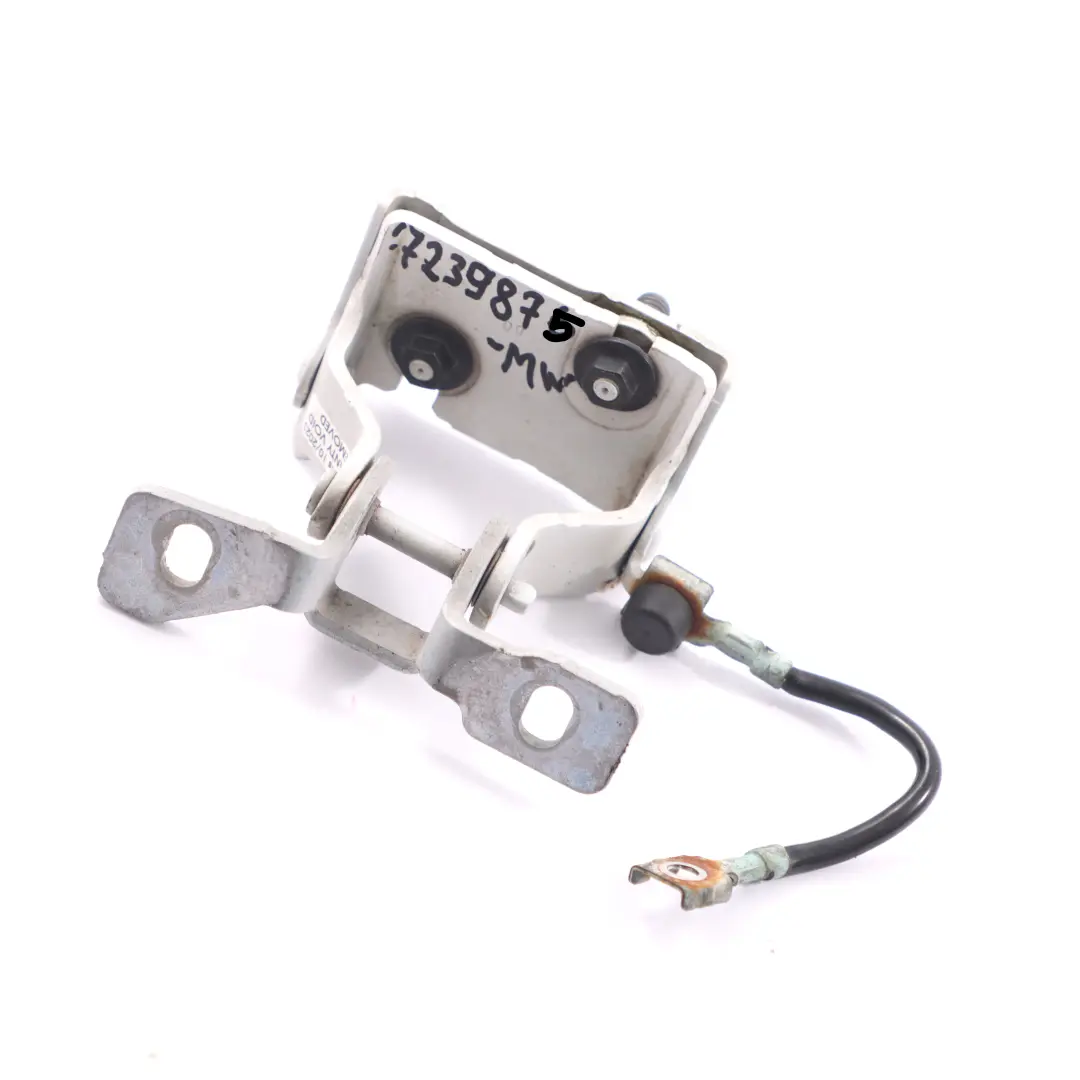 Cerniera Portellone Bagagliaio Sinistro Mineralweiss Bianco-A96 per BMW F20 F21 LCI con numero di parte 7239875 BMW F20 F21 LCI Cerniera Portellone Bagagliaio Sinistro Mineralweiss Bianco-A96 - SKU 7239875-MW - Numero di parte 7239875