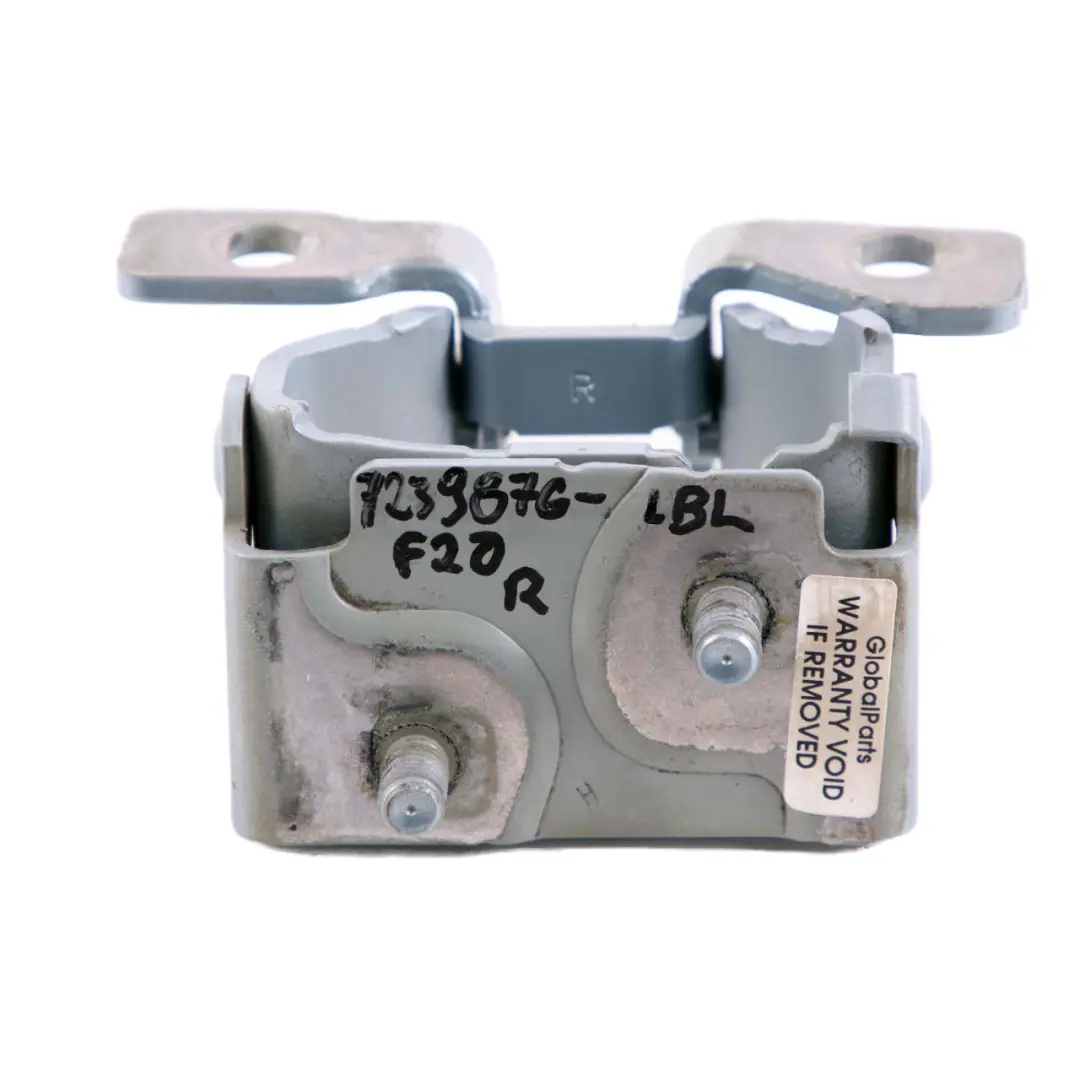 Boot Trunk Lid Hinge Right O/S Liquid Blue Metallic - B40 to BMW 1 F20 F21 LCI with Part number 7239876 BMW 1 F20 F21 LCI Boot Trunk Lid Hinge Right O/S Liquid Blue Metallic - B40 - SKU 7239876-LBL - Part number 7239876