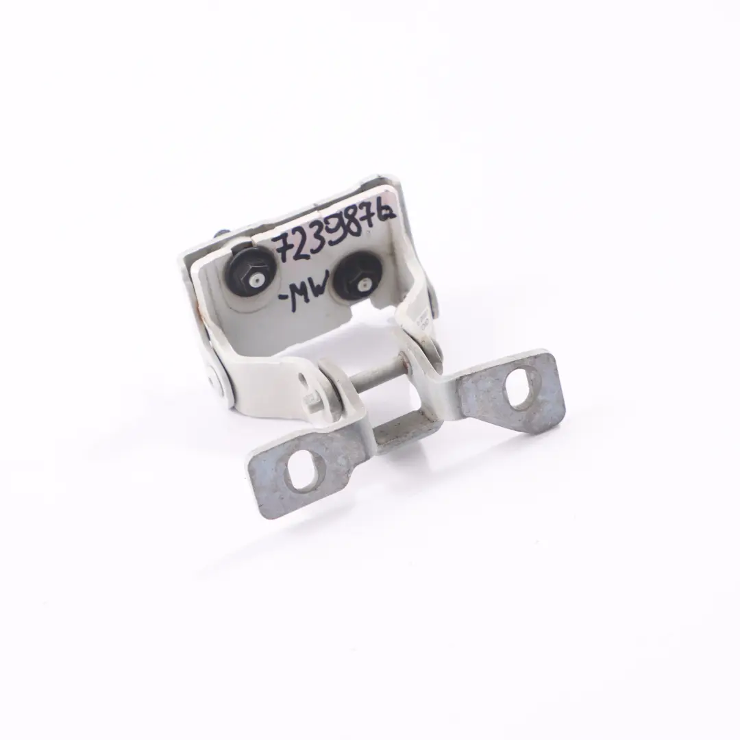 BMW F20 F21 LCI Boot Trunk Lid Hinge Right O/S Mineral White Metallic - A96 - SKU 7239876-MW - Part number 7239876