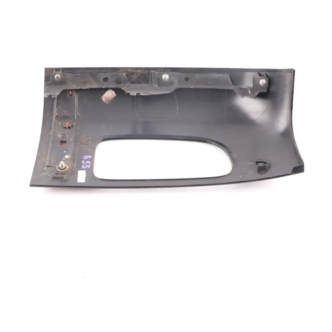 Codino Fanale Posteriore Destro Coperchio Riflettore Nero per Mini Clubman R55 LCI con numero di parte 7240232 Mini Clubman R55 LCI Codino Fanale Posteriore Destro Coperchio Riflettore Nero - SKU 7240232 - Numero di parte 7240232