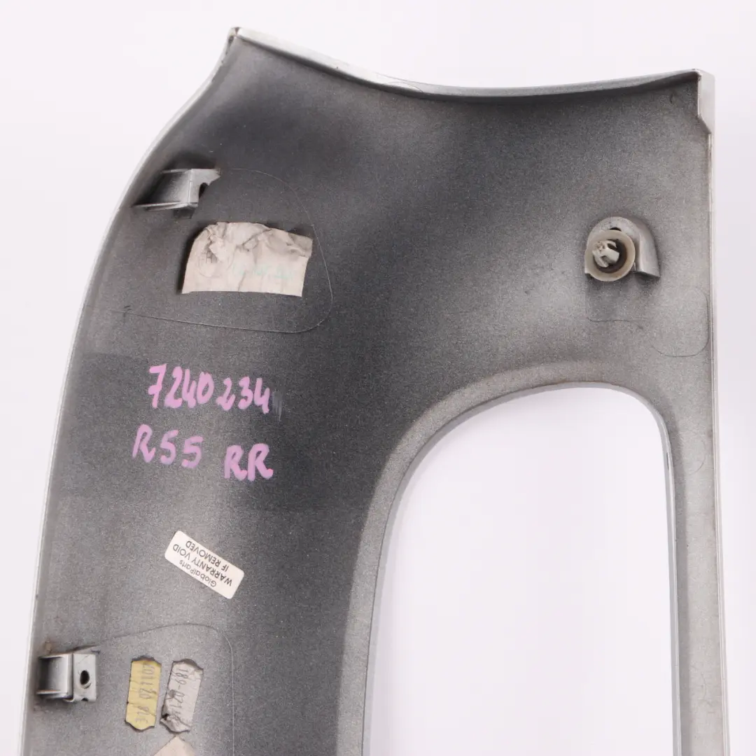 Mini Cooper Clubman R55 Tail Trim Rear Light Right Reflector Cover O/S Silver - SKU 7240234 - Part number 7240234