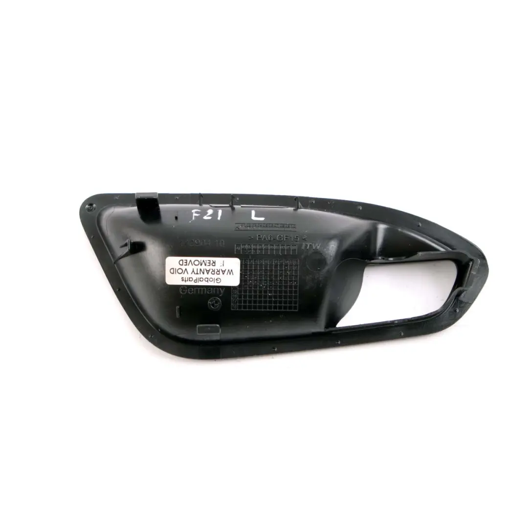 Manija de la Puerta Interior Izquierda Cubierta Trim 7270975 para BMW F20 F21 F22 LCI con número de pieza 7240411 BMW F20 F21 F22 LCI Manija de la Puerta Interior Izquierda Cubierta Trim 7270975 - SKU 7240411-2 - Número de pieza 7240411