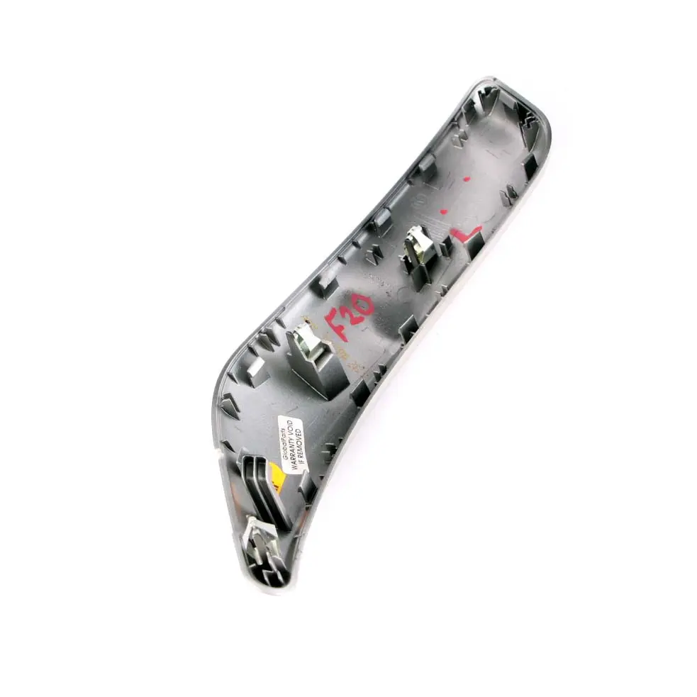 Trim Door Handle Left N/S Satinsilber Silver to BMW F20 F21 Cover with Part number 7240413 BMW F20 F21 Cover Trim Door Handle Left N/S Satinsilber Silver - SKU 7240413 - Part number 7240413