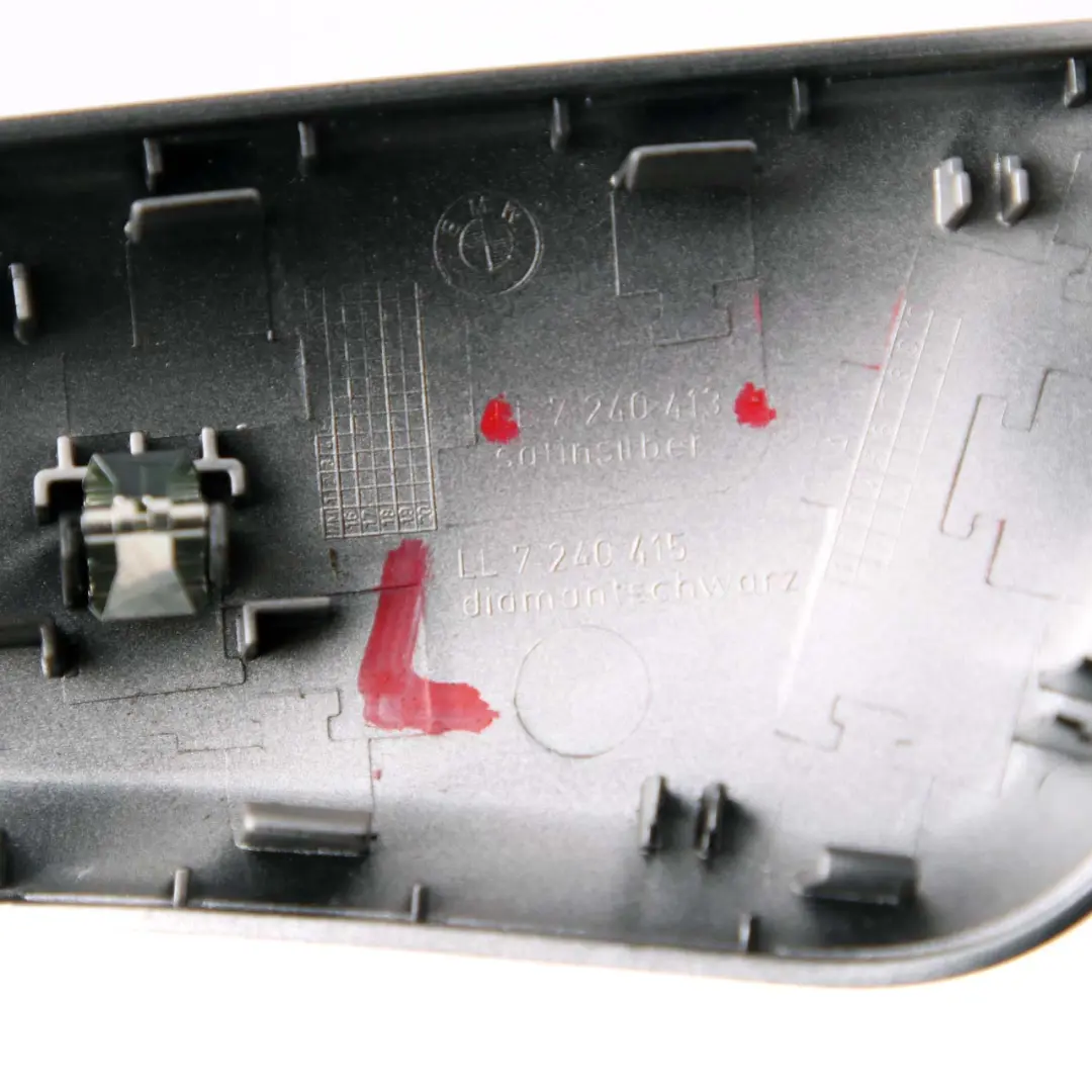 BMW F20 F21 Abdeckung Trim Türgriff Links N/S Satinsilber Silber - SKU 7240413 - Teilenummer 7240413