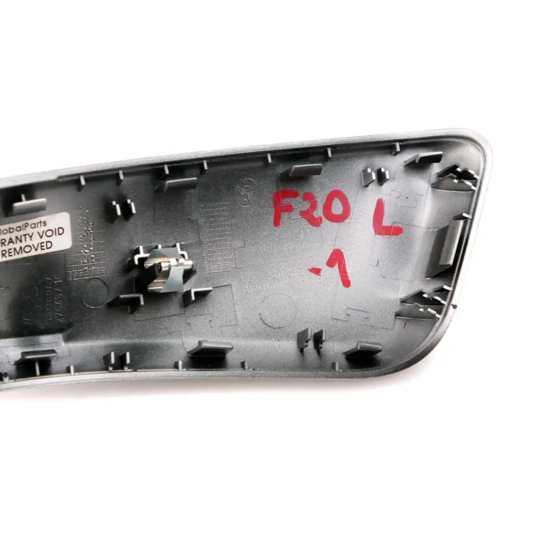 BMW 1 F20 F21 2 Cover Trim Door Handle Left N/S Satinsilber Silver - SKU 7240415-2 - Part number 7240415
