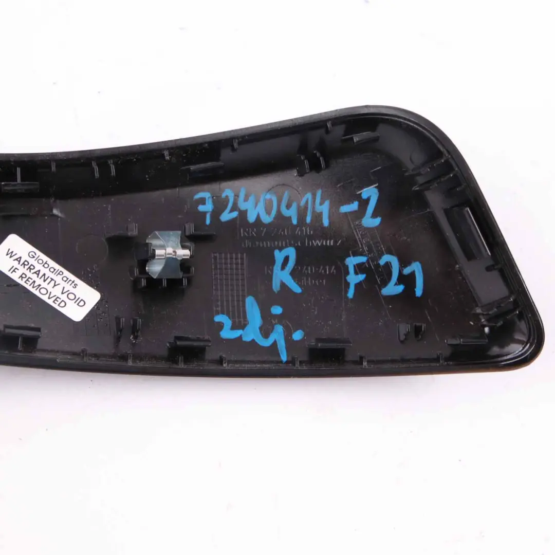 BMW F20 F21 F22 Embellecedor Tirador Puerta Tira Derecha Negro Brillante - SKU 7240416-2 - Número de pieza 7240416