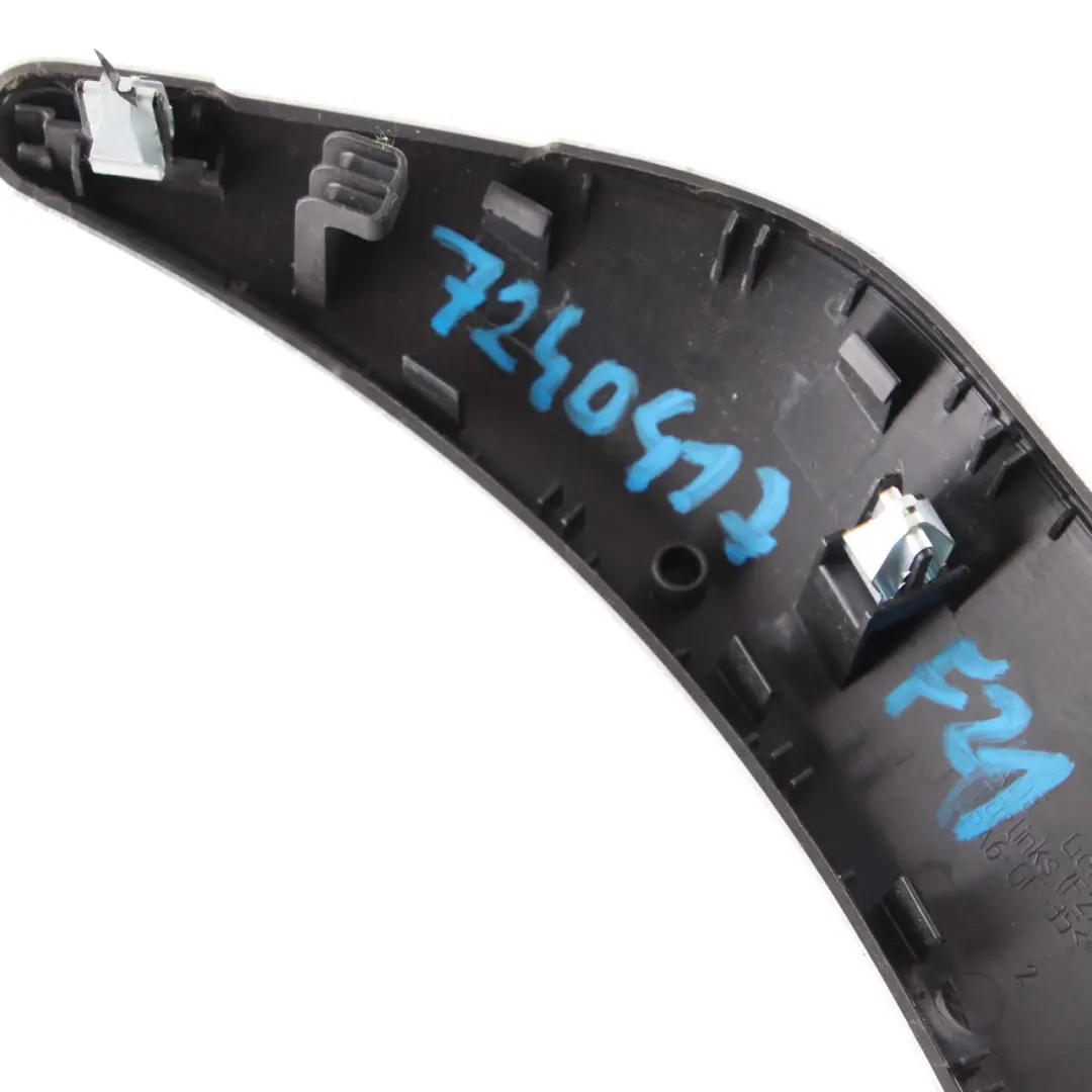  Cache poignée BMW F20 F21 Garniture intérieure de porte avant gauche brossé - SKU 7240417 - Numéro de pièce 7240417
