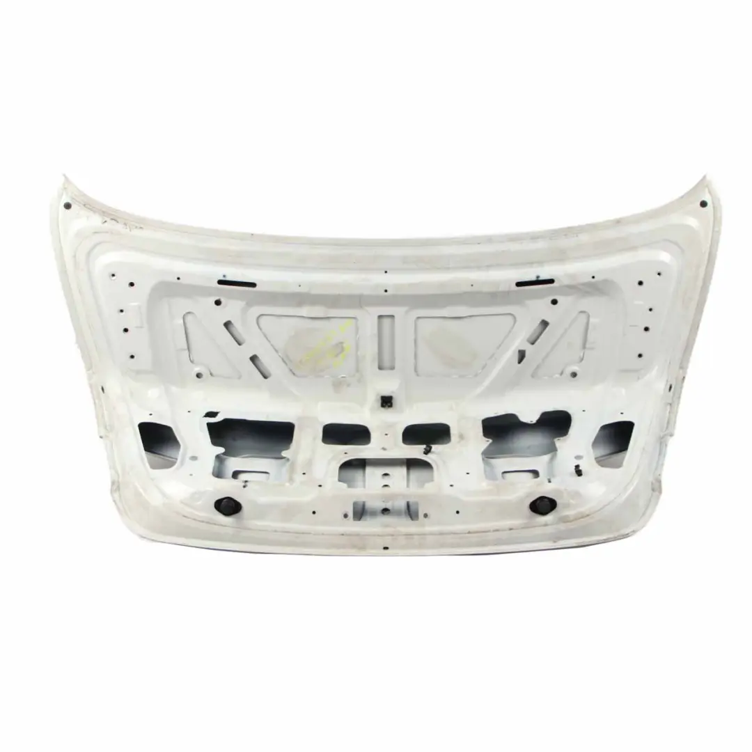 Trunk Boot Lid Tailgate Panel Alpinweiss Alpine White 3 - 300 to BMW F10 with Part number 7240552 BMW F10 Trunk Boot Lid Tailgate Panel Alpinweiss Alpine White 3 - 300 - SKU 7240552-AW - Part number 7240552