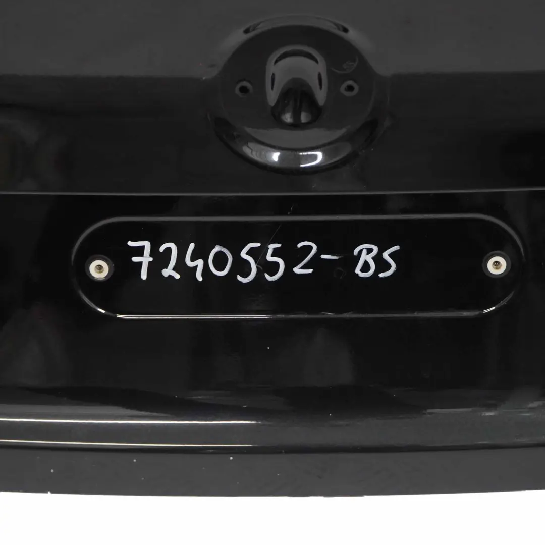 Klapa Bagażnika Tył Black Sapphire - 475 do BMW F10 o numerze 7240552 BMW F10 Klapa Bagażnika Tył Black Sapphire - 475 - SKU 7240552-BS - Numer Części 7240552