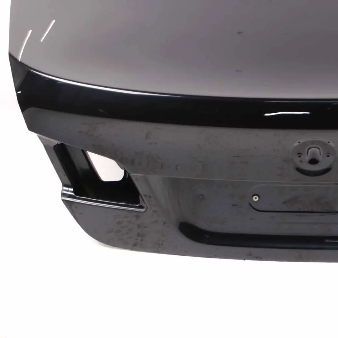 Trunk Boot Lid Tailgate Panel Carbonschwarz Carbon Black Metallic - 416 to BMW F10 with Part number 7240552 BMW F10 Trunk Boot Lid Tailgate Panel Carbonschwarz Carbon Black Metallic - 416 - SKU 7240552-CAR - Part number 7240552
