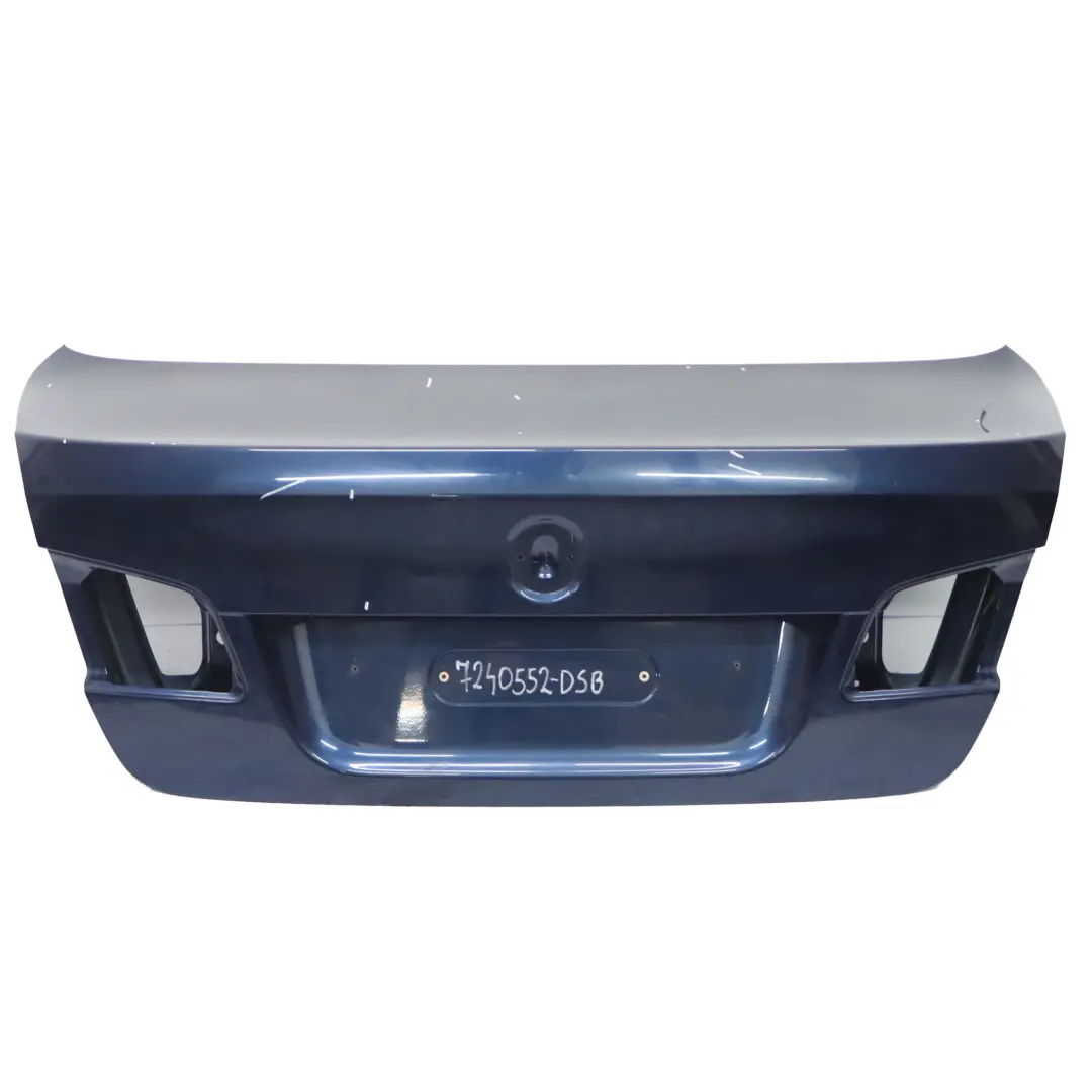 BMW F10 Trunk Boot Lid Tailgate Rear Panel Tiefseeblau Deep Sea Blue - A76 - SKU 7240552-DSB - Part number 7240552